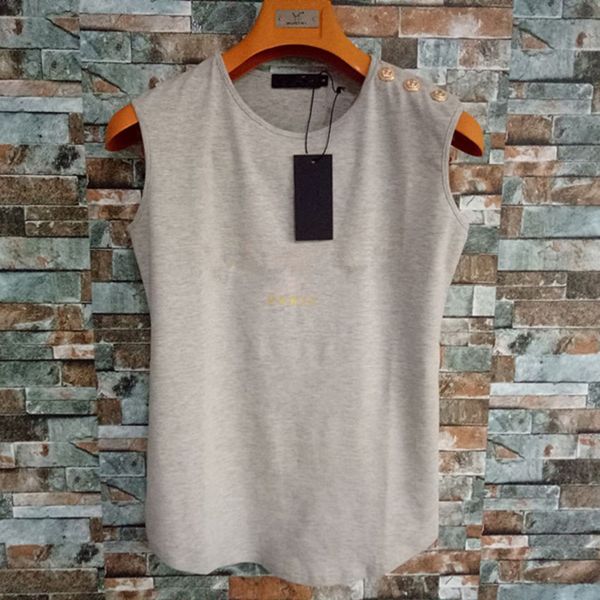 womens shirts designer shirt woman tank fashion tee vest tshirt designer letter shoulder button cotton summer t clothing sleeveless casual c, White
womens shirts designer shirt woman tank fashion tee vest tshirt designer letter shoulder button cotton summer t clothing sleeveless casual c, White