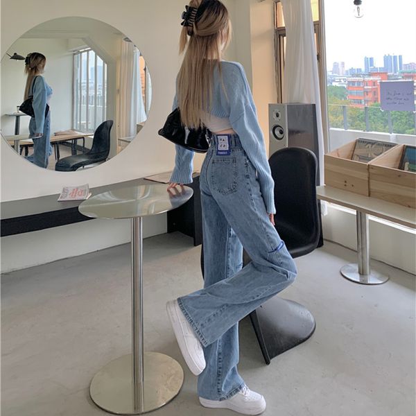 women's jeans women's jeans high waist vintage straight baggy denim pants streetwear american style fashion blue wide leg denim tr
women's jeans women's jeans high waist vintage straight baggy denim pants streetwear american style fashion blue wide leg denim tr