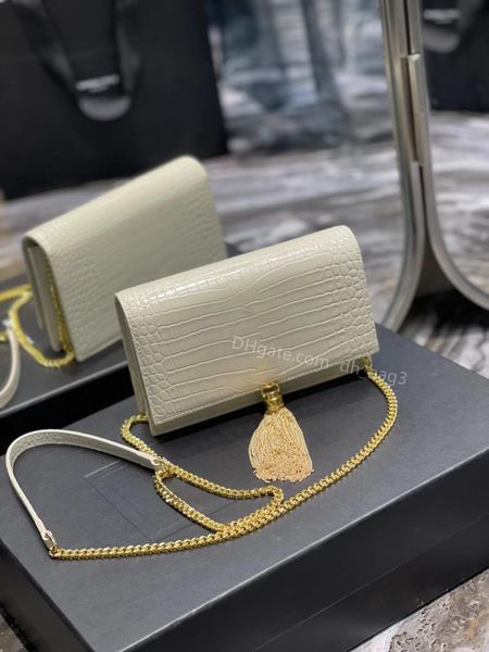 classic crossbody bag designer women's bag handbag brand bag tassel chain bag mini shopping bag crocodile print compartment purse
classic crossbody bag designer women's bag handbag brand bag tassel chain bag mini shopping bag crocodile print compartment purse