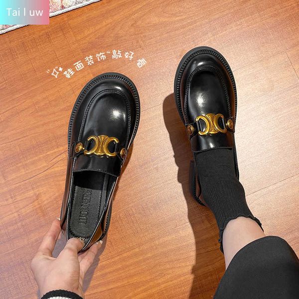 dress shoes 2022 women shoes new thick soled fashionable small leather shoes platform spring and autumn round head flat bottom lefu j230309, Black
dress shoes 2022 women shoes new thick soled fashionable small leather shoes platform spring and autumn round head flat bottom lefu j230309, Black