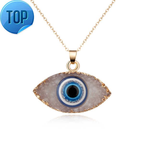 pendant necklaces natural stone necklace for women long chain crystal turkish eye girls luck jewelry, Silver
pendant necklaces natural stone necklace for women long chain crystal turkish eye girls luck jewelry, Silver