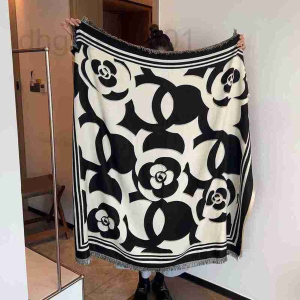 scarves designer black and white camellia imitation cashmere square scarf for women's new style with a shawl on all sides to keep warm, Blue;gray
scarves designer black and white camellia imitation cashmere square scarf for women's new style with a shawl on all sides to keep warm, Blue;gray