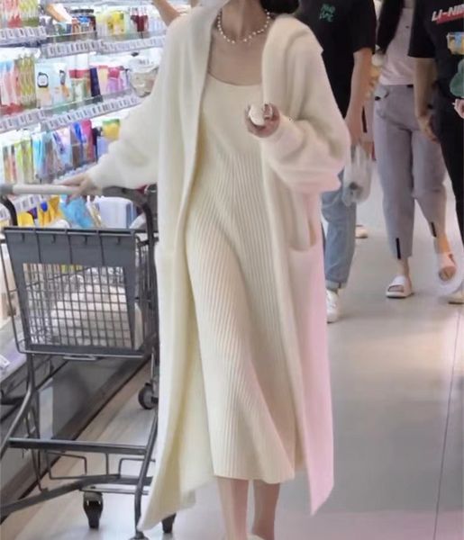 women's jackets hooded medium long sweater coat winter soft loose languid style suspender dress hooded cardigan coats twopiece sets 230, Black;brown
women's jackets hooded medium long sweater coat winter soft loose languid style suspender dress hooded cardigan coats twopiece sets 230, Black;brown