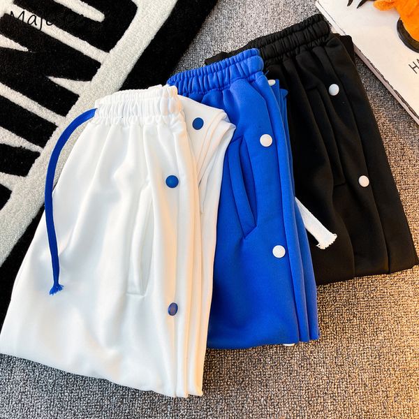 men's pants casual men baggy harem trousers handsome all-match design button pantalones high street hip hop summer dynamic ins 230310, Black
men's pants casual men baggy harem trousers handsome all-match design button pantalones high street hip hop summer dynamic ins 230310, Black