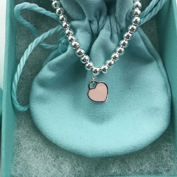 premium tiffay s925 sterling silver love bracelet heart-shaped blue heart pink round beads simple versatile bracelet enamel heart 1an9, Black
premium tiffay s925 sterling silver love bracelet heart-shaped blue heart pink round beads simple versatile bracelet enamel heart 1an9, Black