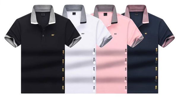 2023 designer men's polos t shirt slim-fit stand collar logo embroidery luxury polo shirts spting summer casual breathable 100% cotton, White;black
2023 designer men's polos t shirt slim-fit stand collar logo embroidery luxury polo shirts spting summer casual breathable 100% cotton, White;black