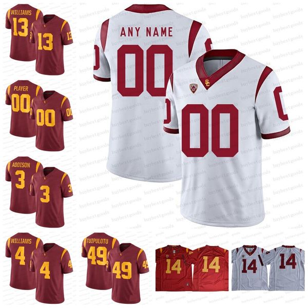 custom stitched usc trojans football jersey 1 domani jackson 0 korey foreman 13 caleb williams 81 kyle ford 14 raleek brown 8 zion branch 9, Black;red
custom stitched usc trojans football jersey 1 domani jackson 0 korey foreman 13 caleb williams 81 kyle ford 14 raleek brown 8 zion branch 9, Black;red