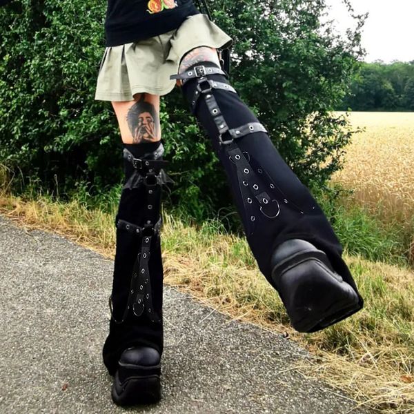 socks hosiery doury 2000s punk leg warmers academia mall goth knee sleeves bandage leg high boot stockings full length women socks y2k 23031, Black;white
socks hosiery doury 2000s punk leg warmers academia mall goth knee sleeves bandage leg high boot stockings full length women socks y2k 23031, Black;white