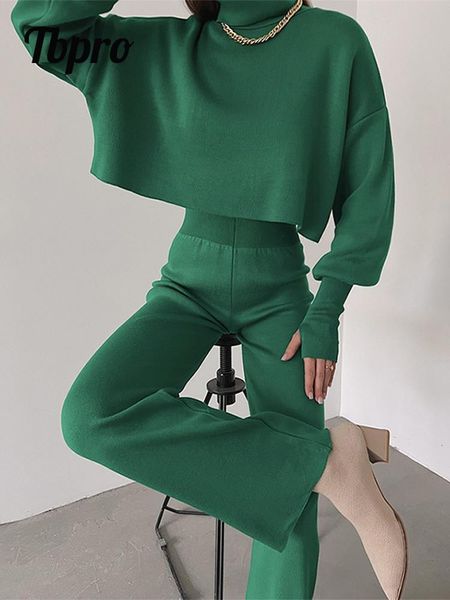 women's two piece pants turtleneck loose cropped suit chic long sleeve pullover high waist suits autumn winter casual set 230310, White
women's two piece pants turtleneck loose cropped suit chic long sleeve pullover high waist suits autumn winter casual set 230310, White