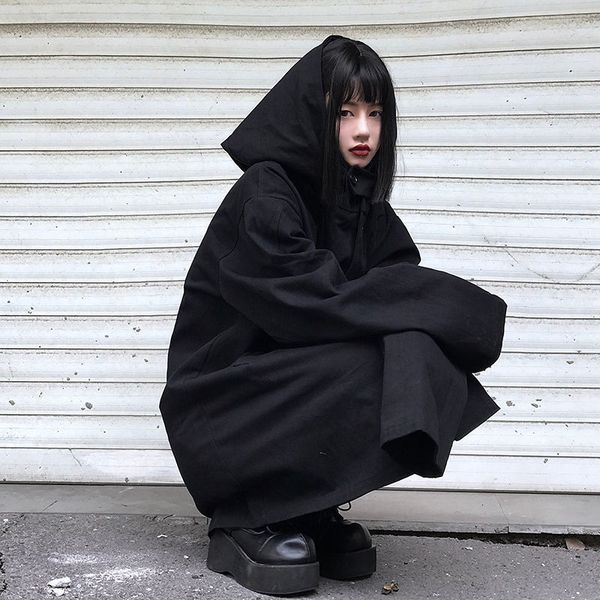 women's jackets deeptown harajuku black women oversized gothic japanese style streetwear vintage goth female windbreaker outwear loose, Black;brown
women's jackets deeptown harajuku black women oversized gothic japanese style streetwear vintage goth female windbreaker outwear loose, Black;brown