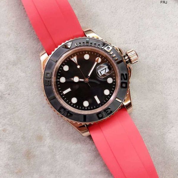 luxury mens watch rolax mechanical automatic st9 everose gold es 40mm men black dial rotatable bezel master rubber strap wristwatches frj uy, Slivery;brown
luxury mens watch rolax mechanical automatic st9 everose gold es 40mm men black dial rotatable bezel master rubber strap wristwatches frj uy, Slivery;brown