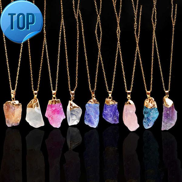 crystal quartz healing point chakra bead natural gemstone necklace original pendant women men jewelry plated gold chains statement necklaces, Silver
crystal quartz healing point chakra bead natural gemstone necklace original pendant women men jewelry plated gold chains statement necklaces, Silver