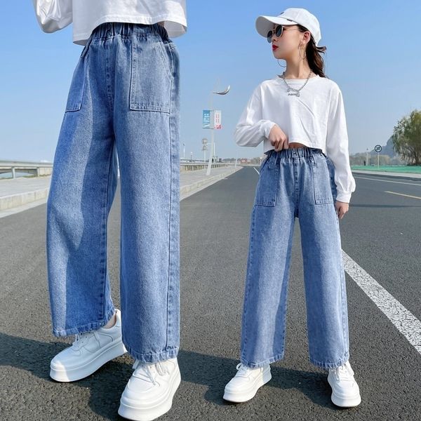 jeans jeans for girl flare jeans kids girls casual style denim pants spring autumn clothes korean fashion trousers 6 8 10 12 14y 230309, Blue
jeans jeans for girl flare jeans kids girls casual style denim pants spring autumn clothes korean fashion trousers 6 8 10 12 14y 230309, Blue