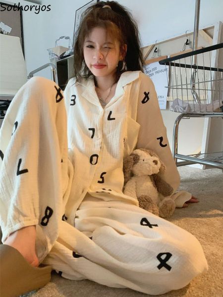 women's sleepwear pajama sets women design simple home casual korean style letter lounge wear spring basic stylish loose comfort pocket, Black;red
women's sleepwear pajama sets women design simple home casual korean style letter lounge wear spring basic stylish loose comfort pocket, Black;red