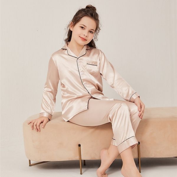pajamas children's pajamas style children's real silk lapel thin ice silk men and women's long-sleeved leisure home suit spri, Blue;red
pajamas children's pajamas style children's real silk lapel thin ice silk men and women's long-sleeved leisure home suit spri, Blue;red