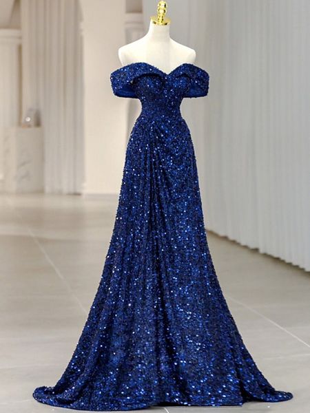 ocean blue a-line long prom dress off shoulder sequined 2023 elegant evening formal gowns night party women robe de soiree, Black
ocean blue a-line long prom dress off shoulder sequined 2023 elegant evening formal gowns night party women robe de soiree, Black