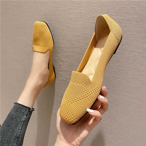 dress shoes new women's shoes autumn single shoes fashion knitted square head shoes flat bottom comfortable slipon loafers zapatos muje, Black
dress shoes new women's shoes autumn single shoes fashion knitted square head shoes flat bottom comfortable slipon loafers zapatos muje, Black