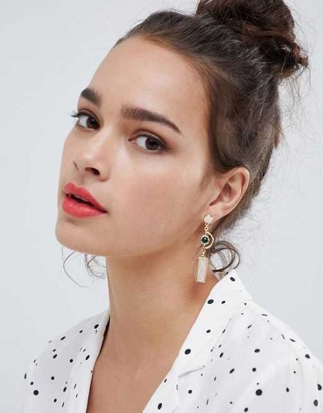 earing fashion trend new green elements asymmetric women's earrings qingdao jewelry, Golden
earing fashion trend new green elements asymmetric women's earrings qingdao jewelry, Golden