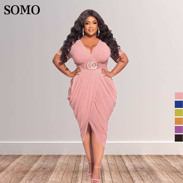 plus size dresses trendy women deep v neck skinny dress clothing midi length elegant pleated solid wholesale dropshipping 230307, Black
plus size dresses trendy women deep v neck skinny dress clothing midi length elegant pleated solid wholesale dropshipping 230307, Black