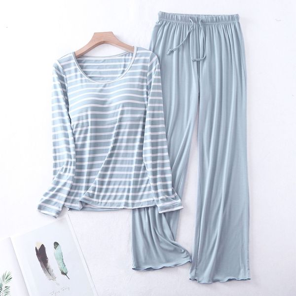 women's sleepwear cotton pajamas sets women with bra pad long sleeve striped night wear cute loose pijama mujer sleepwear autumn winter, Black;red
women's sleepwear cotton pajamas sets women with bra pad long sleeve striped night wear cute loose pijama mujer sleepwear autumn winter, Black;red