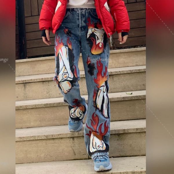 mens jeans blue jeans womens straight leg streetwear vintage hip hop skull pattern flame teen loose sweatpants high waisted 230310
mens jeans blue jeans womens straight leg streetwear vintage hip hop skull pattern flame teen loose sweatpants high waisted 230310