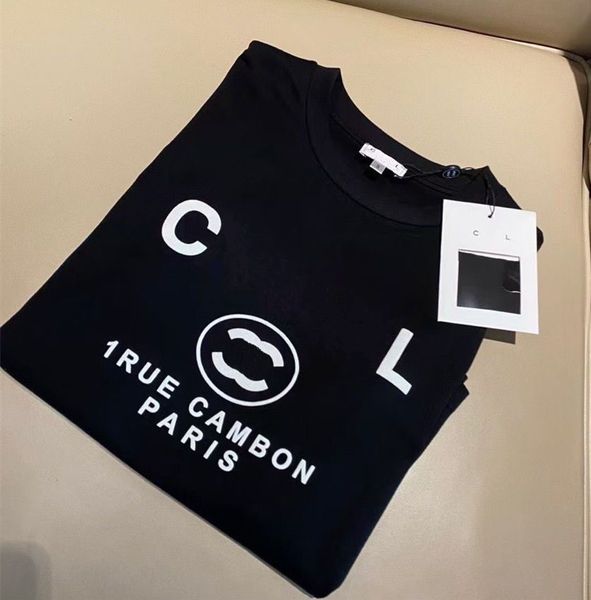 2023 advanced version womens t-shirt france paris trendy clothing c letter graphic print couple fashion cotton round neck channel men and wo, White
2023 advanced version womens t-shirt france paris trendy clothing c letter graphic print couple fashion cotton round neck channel men and wo, White