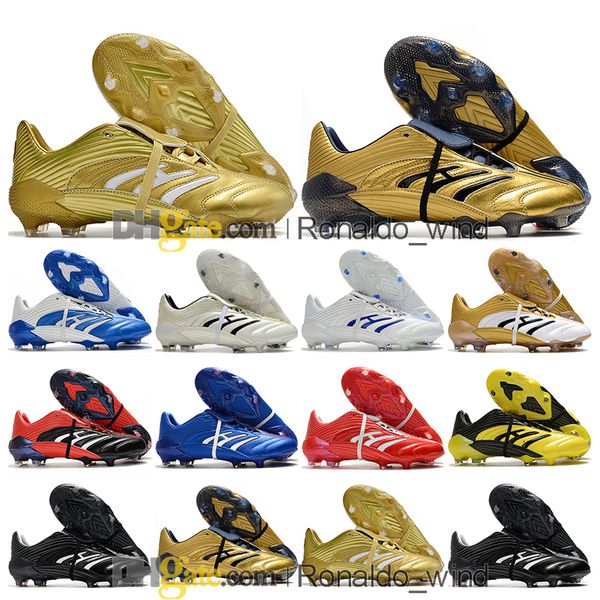 Image of Gift Bag Mens Football Boots Predators Absolute 20 FG Firm Ground Cleats Mutator Beckham Accelerator Precision Mania Soccer Shoes Tops Outdoor Botas De Futbol