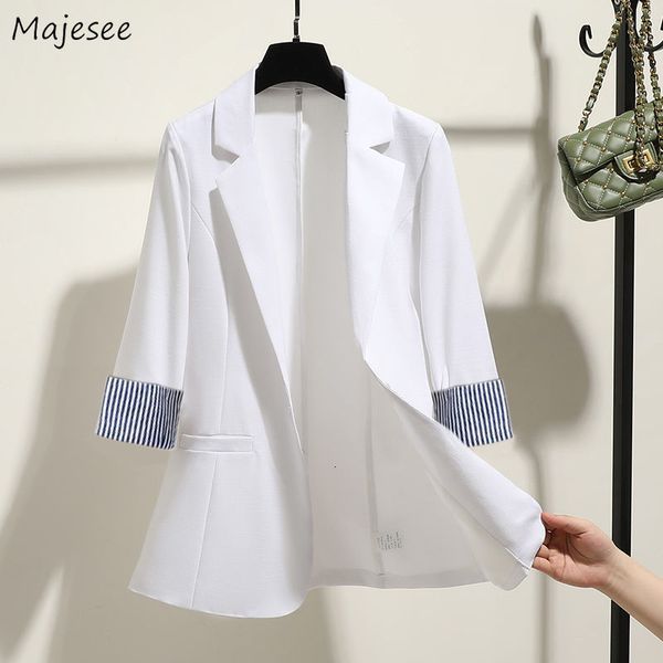 women's suits blazers blazers women office ladies work-suit slim korean style simple minimalist patchwork business ol trendy femme arri, White;black
women's suits blazers blazers women office ladies work-suit slim korean style simple minimalist patchwork business ol trendy femme arri, White;black