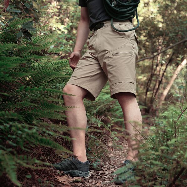 men's shorts cargo with belt lightweight breathable quick dry hiking tactical nylon spandex 230309, White;black
men's shorts cargo with belt lightweight breathable quick dry hiking tactical nylon spandex 230309, White;black