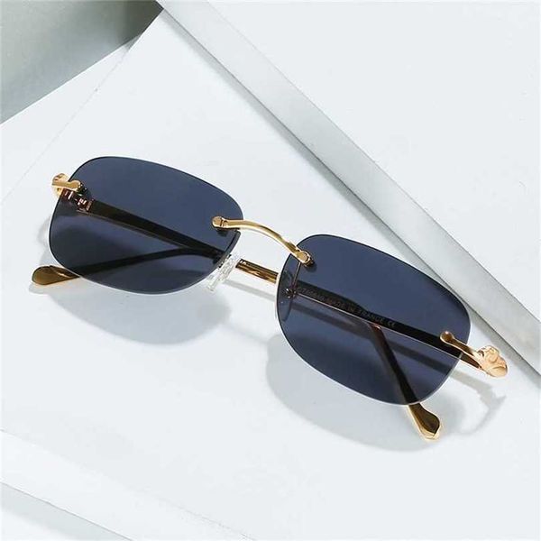 sunglasses new sunglasses leopard head card frameless small square metal sunglasses women's optical myopia flat glasseskajia 2023, White;black
sunglasses new sunglasses leopard head card frameless small square metal sunglasses women's optical myopia flat glasseskajia 2023, White;black
