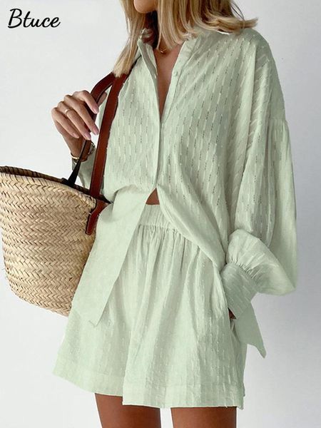womens two piece pants women two piece outfits summer fashion jacquard loose long sleeved shorts with shirt two piece sets for women short s, White 
womens two piece pants women two piece outfits summer fashion jacquard loose long sleeved shorts with shirt two piece sets for women short s, White