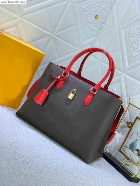 l bag handbags 5a mirror quality big size bags briefcase totes lady shoulder handbags coated canvas monograms flower lock commuter shopping, Black
l bag handbags 5a mirror quality big size bags briefcase totes lady shoulder handbags coated canvas monograms flower lock commuter shopping, Black