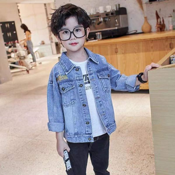jackets spring fall boys coats casual allmatch denim 212 years kids turndown collar long sleeve coat children 230310, Blue;gray
jackets spring fall boys coats casual allmatch denim 212 years kids turndown collar long sleeve coat children 230310, Blue;gray
