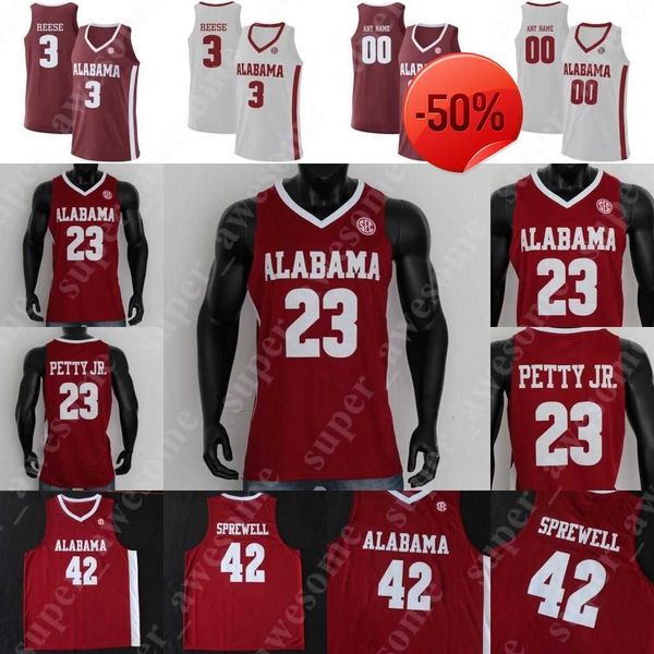 college wear ncaa alabama crimson tide basketball jersey kira lewis jr jaden shackelford john petty jr herbert jones robert horry alex, Black
college wear ncaa alabama crimson tide basketball jersey kira lewis jr jaden shackelford john petty jr herbert jones robert horry alex, Black