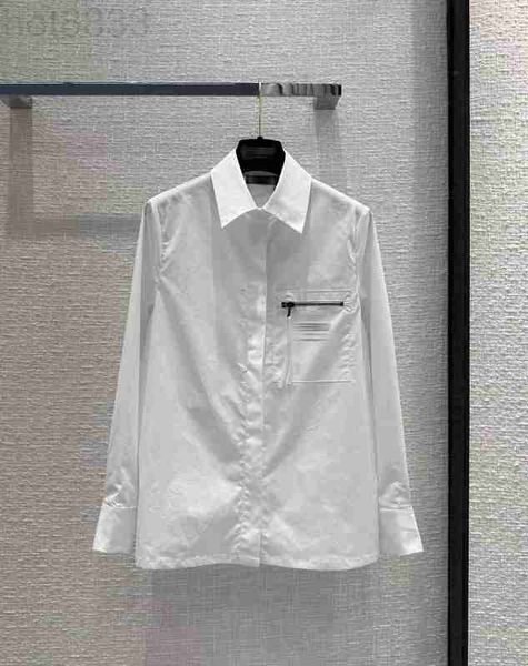 women's blouses & shirts designer milan runway 2023 new spring summer lapel neck long sleeve brand same style 9e9m, White
women's blouses & shirts designer milan runway 2023 new spring summer lapel neck long sleeve brand same style 9e9m, White