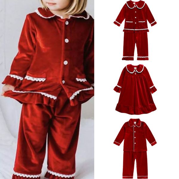 pajamas christmas winter baby boy girl warm family pyjamas sets red golden velevt kids match pajamas children dress clothes toddler pjs 2303, Blue;red
pajamas christmas winter baby boy girl warm family pyjamas sets red golden velevt kids match pajamas children dress clothes toddler pjs 2303, Blue;red