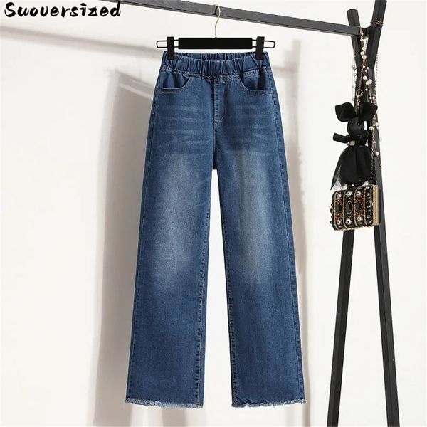 women's jeans classic oversize 4xl baggy wide leg jeans bleached korean vaqueros women denim ankle-length pants elastic high waist pant, Blue
women's jeans classic oversize 4xl baggy wide leg jeans bleached korean vaqueros women denim ankle-length pants elastic high waist pant, Blue
