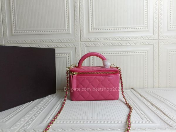 original design wrist bag small square bag messenger bag single shoulder bag makeup bag mouth red bag mirror pink/pink/black 10 * 18 * 9cm
original design wrist bag small square bag messenger bag single shoulder bag makeup bag mouth red bag mirror pink/pink/black 10 * 18 * 9cm