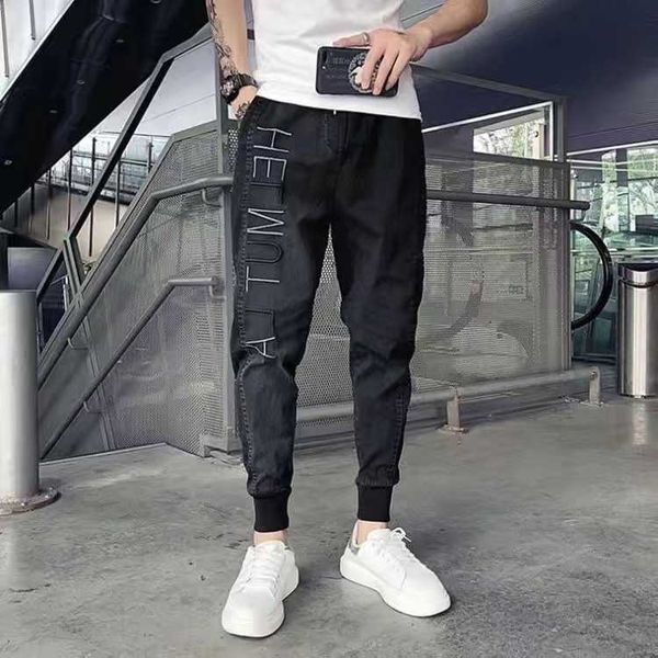 men's jeans fashion pants elastic band overweight large size male ankle length patchwork streetwear plus man cowboy trouser y2303, Blue
men's jeans fashion pants elastic band overweight large size male ankle length patchwork streetwear plus man cowboy trouser y2303, Blue
