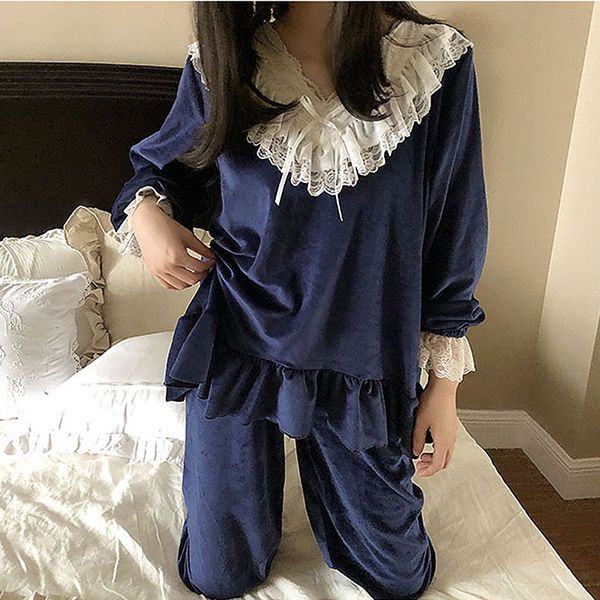 women's sleepwear autumn winter women's lolita flannel ruffle pajama sets.lace pants.vintage ladies girl's pyjamas set.sleepw, Black;red
women's sleepwear autumn winter women's lolita flannel ruffle pajama sets.lace pants.vintage ladies girl's pyjamas set.sleepw, Black;red