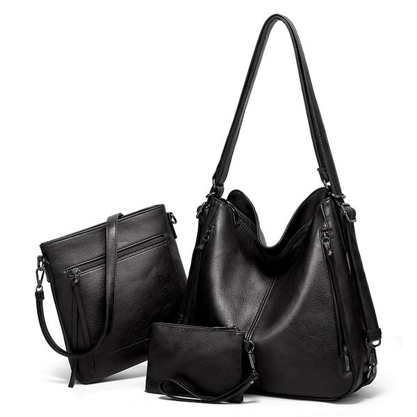 hbp fashion handbag women's tote bag 3-piece design zero purse shoulder bag 
hbp fashion handbag women's tote bag 3-piece design zero purse shoulder bag