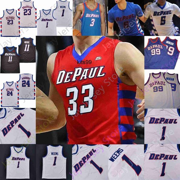 depaul blue demons basketball jersey ncaa college romeo weems strus chandler philmon gebrewhit nick ongenda grant-foster mccauley strickland, Black;red
depaul blue demons basketball jersey ncaa college romeo weems strus chandler philmon gebrewhit nick ongenda grant-foster mccauley strickland, Black;red