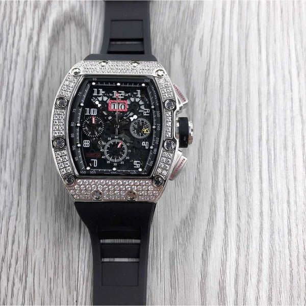 luxury automatic mechanical watch richa milles men's business multi-function full diamond fashion trend refined steel bucke
luxury automatic mechanical watch richa milles men's business multi-function full diamond fashion trend refined steel bucke
