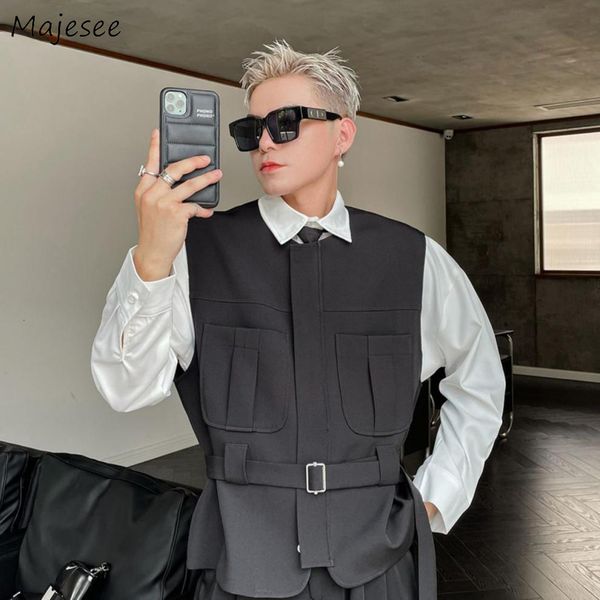 men's vests men autumn cargo european sleeveless outwear tactical military basic gentleman allmatch classic harajuku 230309, Black;white
men's vests men autumn cargo european sleeveless outwear tactical military basic gentleman allmatch classic harajuku 230309, Black;white