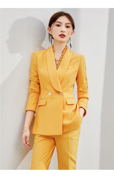 women's suits blazers women suits 2 pcs yellow women business jacketpants pantsuitsformal ladies pant suits office female trouser pants, White;black
women's suits blazers women suits 2 pcs yellow women business jacketpants pantsuitsformal ladies pant suits office female trouser pants, White;black