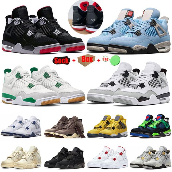 4s 4 iv basketball shoe jumpman men j4 midnight navy pn dust bred offs blue thunder white black cat messy room violet ore sneakers with box
4s 4 iv basketball shoe jumpman men j4 midnight navy pn dust bred offs blue thunder white black cat messy room violet ore sneakers with box