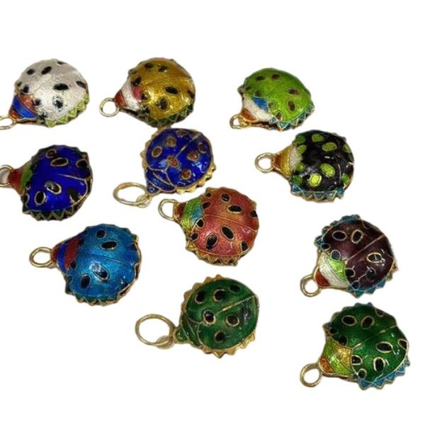 personalized traditional handcraft ladybird charms small animal pendants diy jewelry making accessories cloisonne enamel ladybug jewelry for, Bronze;silver
personalized traditional handcraft ladybird charms small animal pendants diy jewelry making accessories cloisonne enamel ladybug jewelry for, Bronze;silver