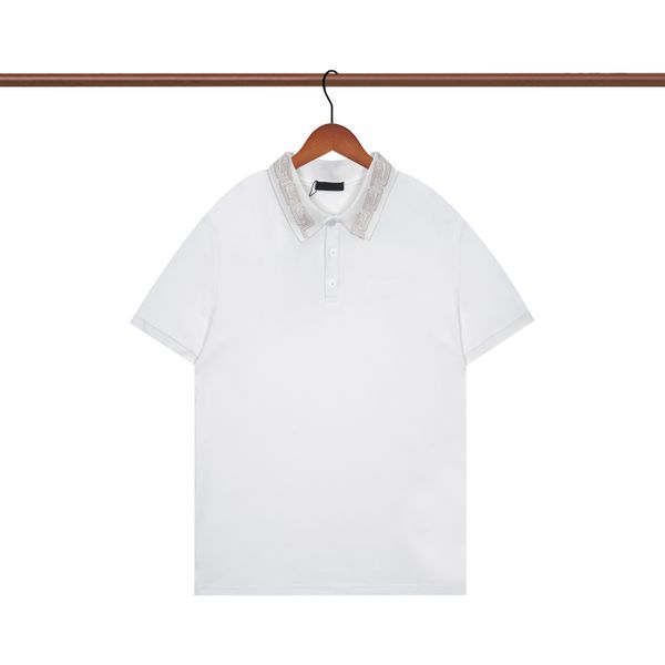 summer men's designer polos t-shirts luxury woman letter embroidery tshirts casual tees famale paris streetwear business tshirt, White;black
summer men's designer polos t-shirts luxury woman letter embroidery tshirts casual tees famale paris streetwear business tshirt, White;black