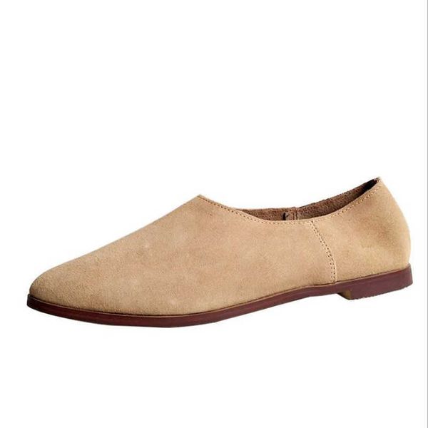 dress shoes women's shoes genuine leather 2021 new casual large size 41 42 43 pointed toe women's loafers suede shoes ladies j2303, Black
dress shoes women's shoes genuine leather 2021 new casual large size 41 42 43 pointed toe women's loafers suede shoes ladies j2303, Black