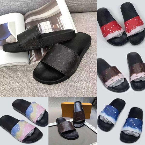 2023 deisgner sandals for men women fashion slide rubber leather flats slippers gear sole flip flops scuff summer beach shoes gradient flowe, Black
2023 deisgner sandals for men women fashion slide rubber leather flats slippers gear sole flip flops scuff summer beach shoes gradient flowe, Black